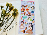 Sheet of Stickers /  Yummy