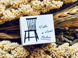 Covo Design Original Stamp / Sit Back and Relax