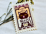 ob1toy x Rokkaku Postcard / Cat's Tongue Cafe