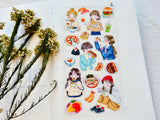 Sheet of Stickers /  Yummy