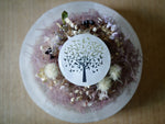 Hanen Studio Jade Stone Rubber Stamp - Butterfly Tree