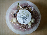 Hanen Studio Jade Stone Rubber Stamp - Butterfly Tree