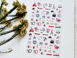 Shinzi Katoh Sheet of Stickers / Chignon