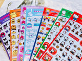Furukawa x Sanrio Characters Retro Snack Series / Hello Kitty Clear Sheet of Stickers