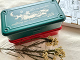Dayan the Cat Steel Tool Box by TRUSCO / Red