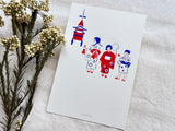 ROKKAKU Kyoto Series: "Gion Matsuri" | Premium Summer Greeting Postcard
