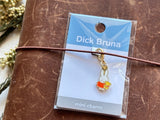 Dick Bruna "Miffy" Enameled Mini Zipper & Planner Charm