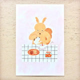 Mariko Fukuoka Postcard Booklet / Tea Time