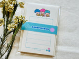 Furukawa x Sanrio Characters Retro Snack Series / Goropikadon Mini Letter Set
