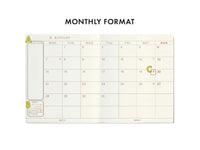 Hightide Katy 2025 Square Vertical Weekly Planner / Techo