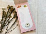 Kano Hirabayashi Memo Pad / Japanese Meals (washoku)
