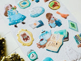 "Mon Atelier" Sheet of Stickers / Life