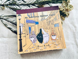 Shinzi Katoh Block Memo Pad / My dear cats - Paris