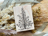 Japanese Wooden Rubber Stamp / Christmas Tree