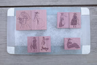 Hanen Studio Original Stamps / YOU (Set of 6 +1 bonus piece)