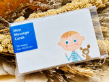 Mini Message Cards / Boy and Bear