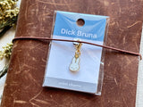 Dick Bruna "Miffy" Enameled Mini Zipper & Planner Charm