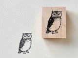 Japanese Wooden Rubber Stamp / Owl