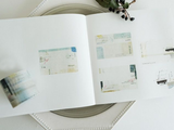 YOHAKU Tracing Sticky Notes Roll / R-007 Moon & Star (ツキトホシ)