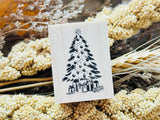 nonco hanco Rubber Stamp / R-86 Christmas Tree