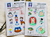 Arisa Simoda Multi-Sticker / Flower and Cat