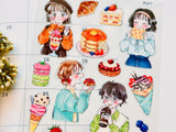 Sheet of Stickers /  Yummy