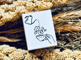 Covo Design Original Stamp / Over a Cup of Tea