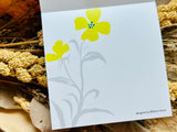 Shinzi Katoh Retro Block Memo Pad / Yumeji Takehisa’s Yoimachi-gusa (Evening Primrose)