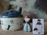 Hanen Studio x  Kaia Rubber Stamps / Freckles Girl 9