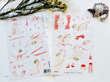 dodolulu Transfer Stickers / Some Red Lines