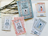 Shinzi Katoh x Kenji Miyazawa Letterpress Bookplate Stickers / The Cat's Office