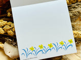 Shinzi Katoh Retro Block Memo Pad / Yumeji Takehisa’s Yoimachi-gusa (Evening Primrose)