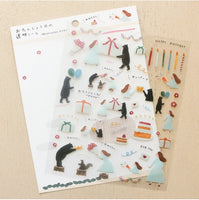 Necktie Sheet of Stickers / birthday