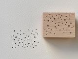 Japanese Wooden Rubber Stamp / Starry Sky