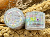 Meow Illustration Kiss-cut PET Tape / Wildflower Field