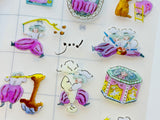 dodolulu Frost Sheet of Stickers / Chocolatier