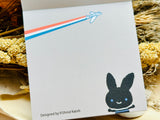 Shinzi Katoh Kawaii Mon Peluche Block Memo Pad / Lapin