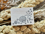 nonco hanco Rubber Stamp / R-103 Star Sand