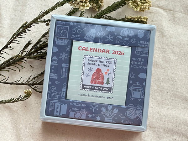 2026 Color Tear-Off Daily Calendar - Eric's Small Things