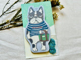 3-Color Message Card Set with String (9 pcs)
