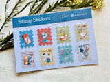 Sonia Stamp Shape Stickers