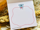 Shinzi Katoh Kawaii Mon Peluche Block Memo Pad / Noiraud