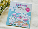 Furukawa x Sanrio Characters Retro Snack Series / Cinnamoroll Flake Stickers