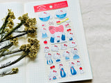 Tocorocomugi x Sanrio Sheet of Stickers / Hello Kitty