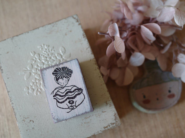 Hanen Studio x  Kaia Rubber Stamps / Freckles Girl 3