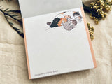 Shinzi Katoh Block Memo Pad / My dear cats - Sleeping Cats