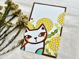 Traditional Japanese Style Postcard