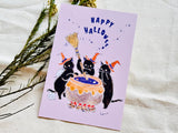 Tocorocomugi Halloween Postcard