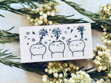 Gamazoku Kobo Rei Original Stamp / Bouquet