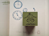 Hanen Studio "Tiny Square Treasures" / Tiny Girl Clock
